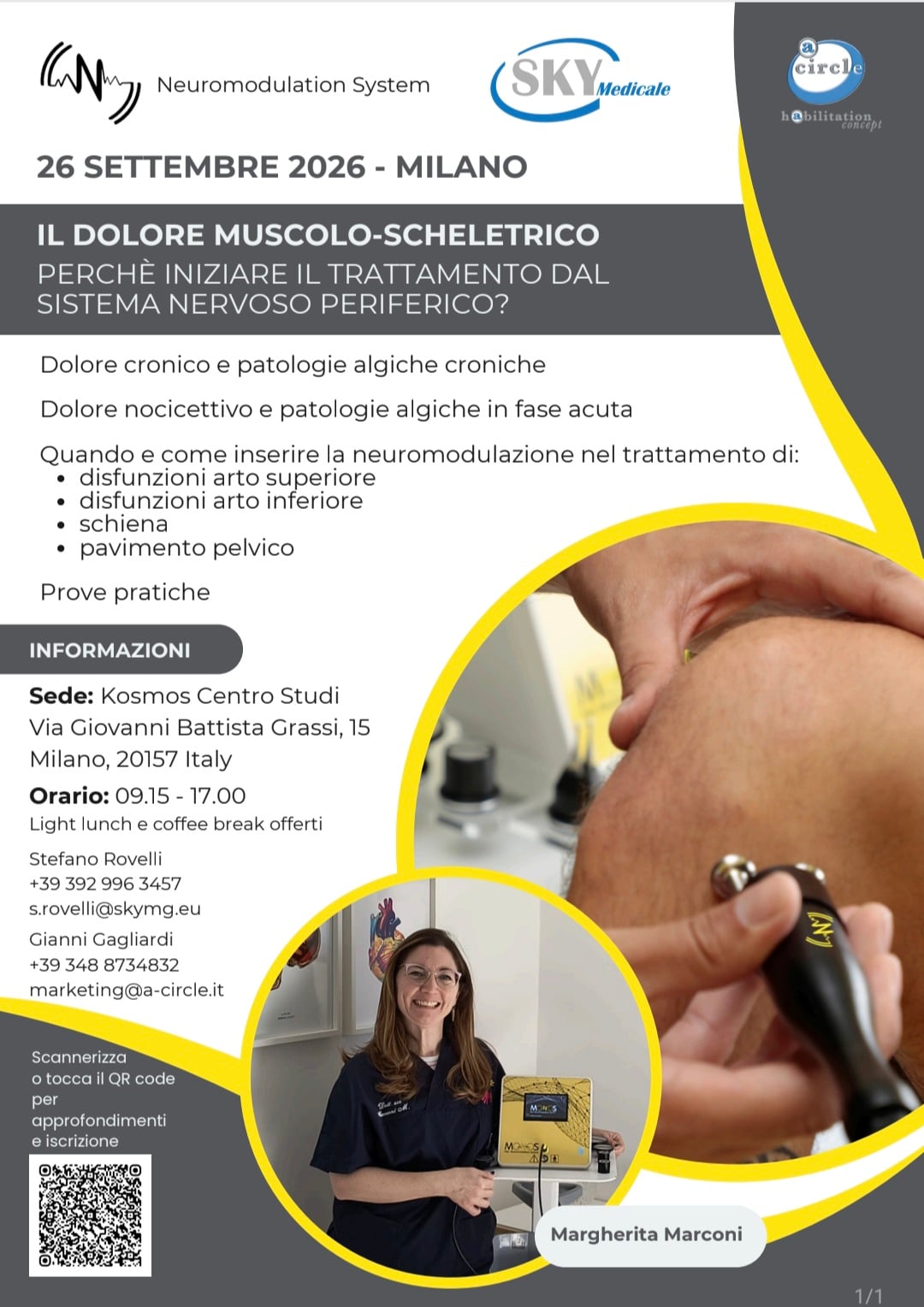 Il Dolore Muscolo-Scheletrico - Perché iniziare il trattamento dal sistema nervoso periferico?